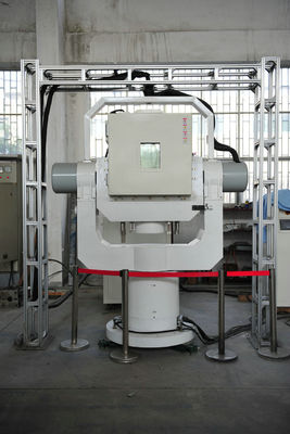 Air Cooling 3 Axis Rate Table With Temperature Chamber 2950 Kg Table'S Weight