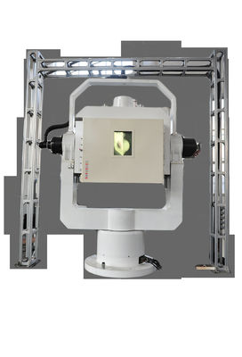 Air Cooling 3 Axis Rate Table With Temperature Chamber 2950 Kg Table'S Weight